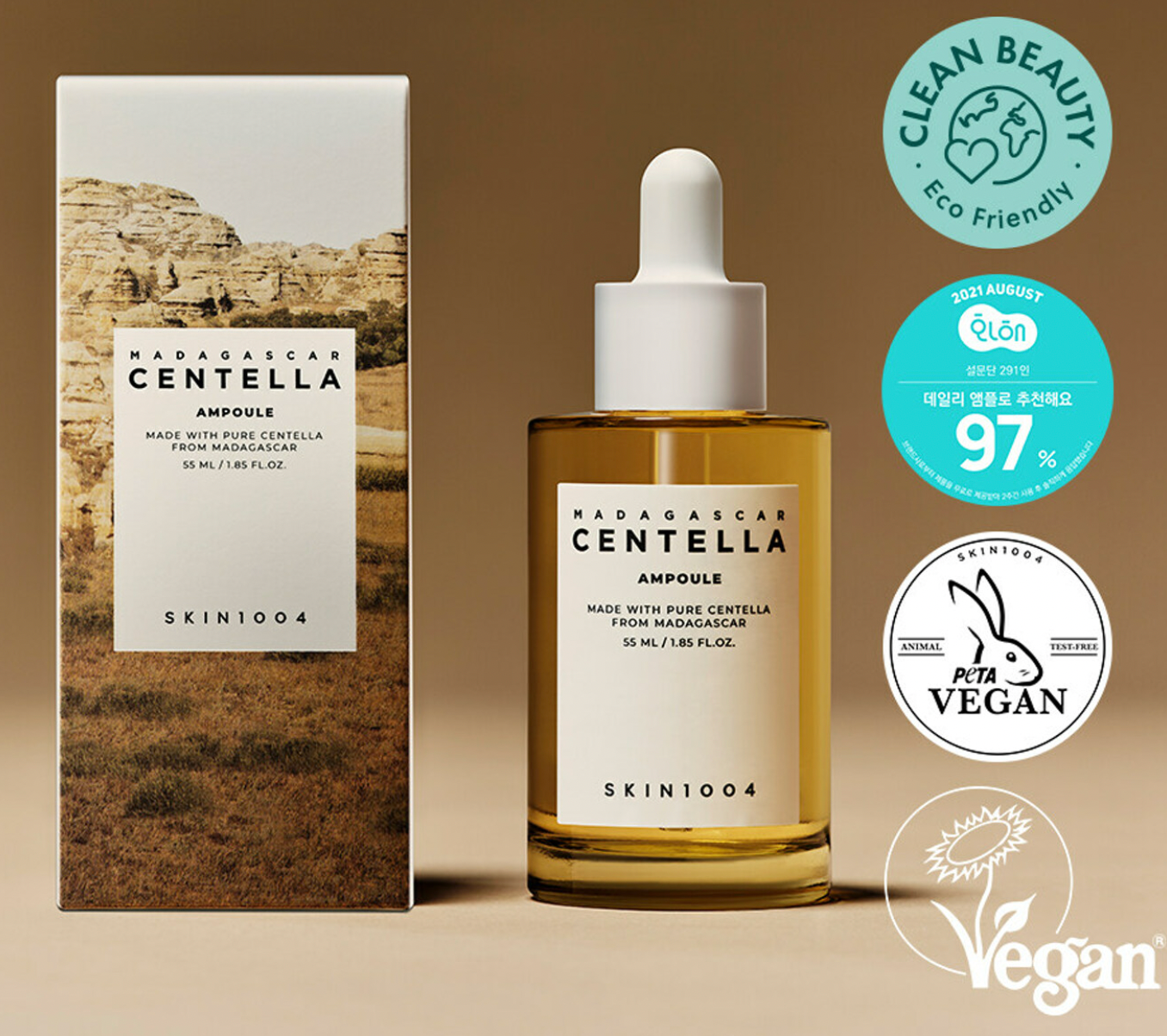 SKIN1004 | Ampolleta de centella asiática de Madagascar 55mL