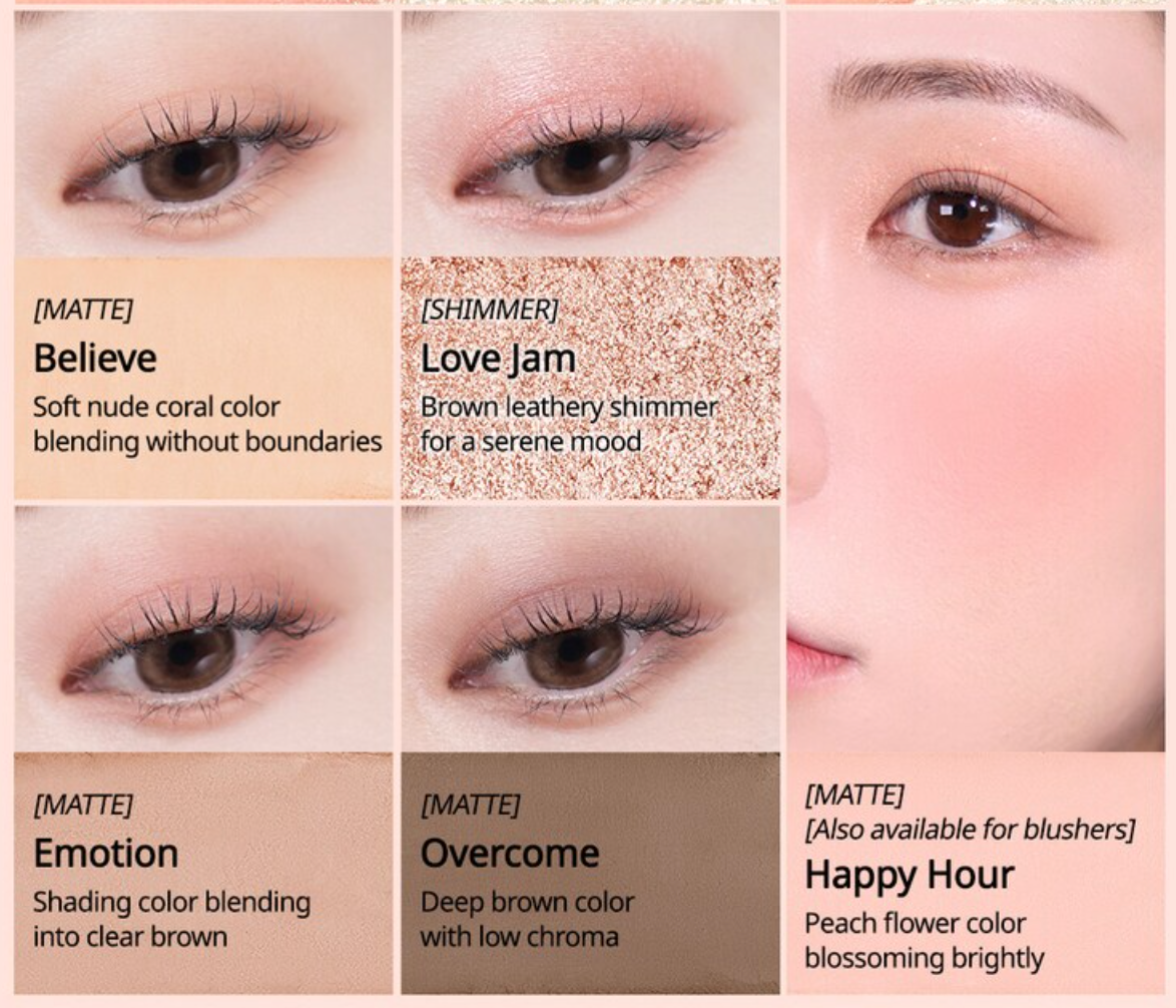 peripera | Paleta de sombras