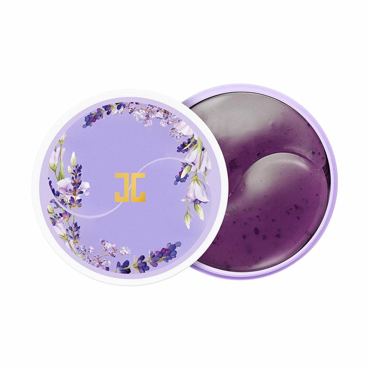 JAYJUN | Parches de hidrogel de té de lavanda para contorno de ojos (60 piezas)