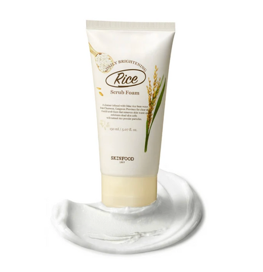 SKINFOOD | Espuma exfoliante iluminadora de arroz 150mL