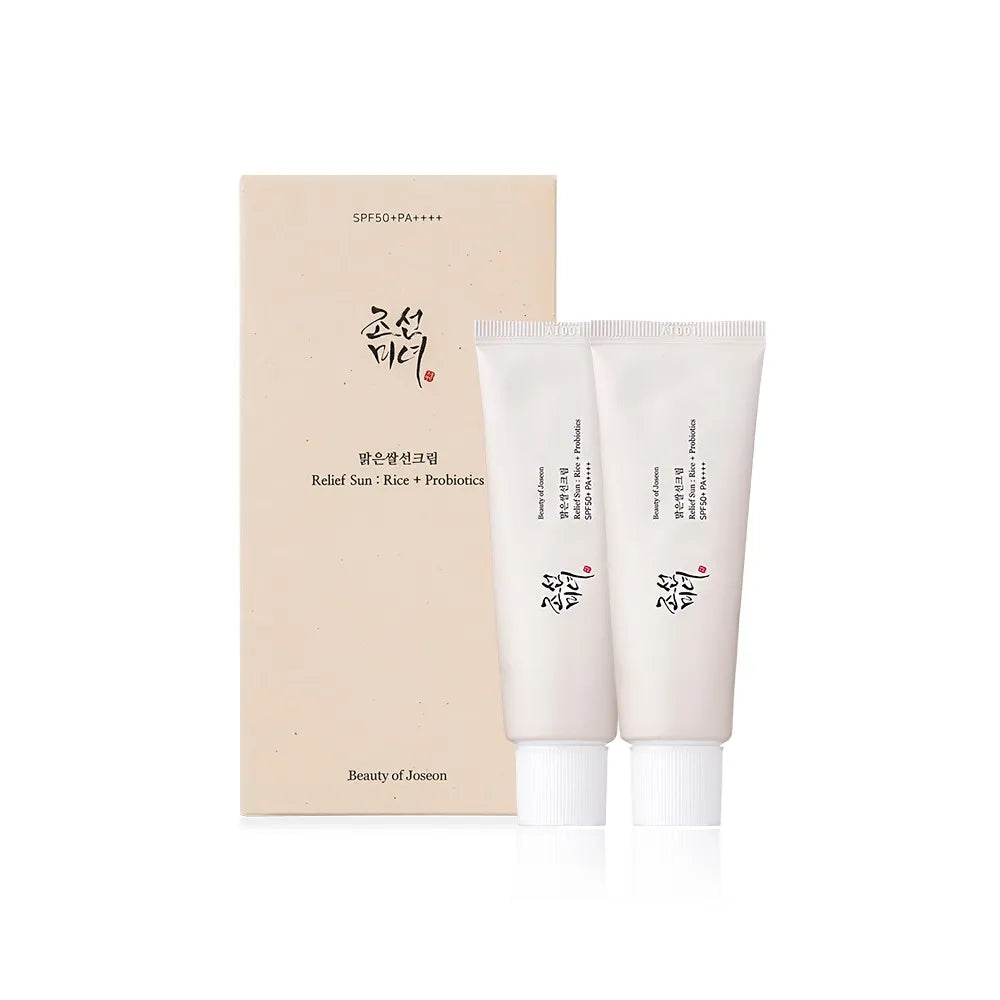 Beauty of Joseon | Paquete doble de protector solar con filtrado de arroz + probióticos